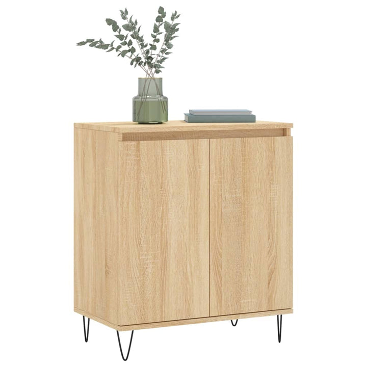 skænk 60x35x70 cm konstrueret træ sonoma-eg