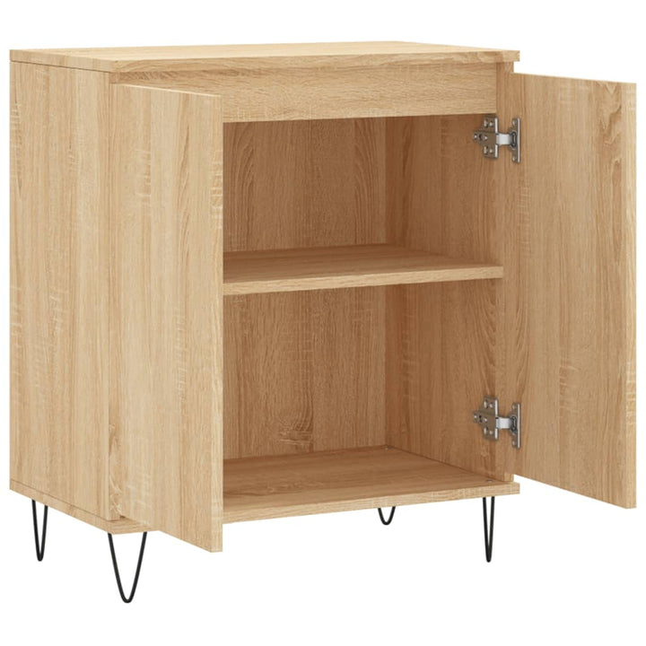 skænk 60x35x70 cm konstrueret træ sonoma-eg