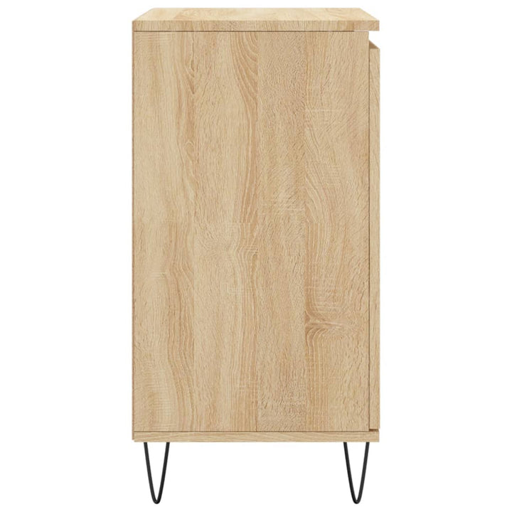skænk 60x35x70 cm konstrueret træ sonoma-eg