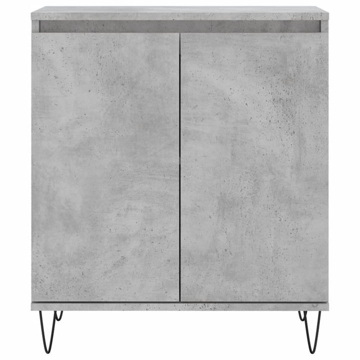 skænk 60x35x70 cm konstrueret træ betongrå