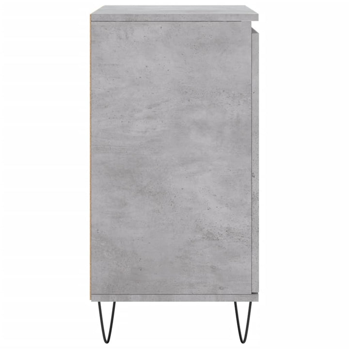 skænk 60x35x70 cm konstrueret træ betongrå