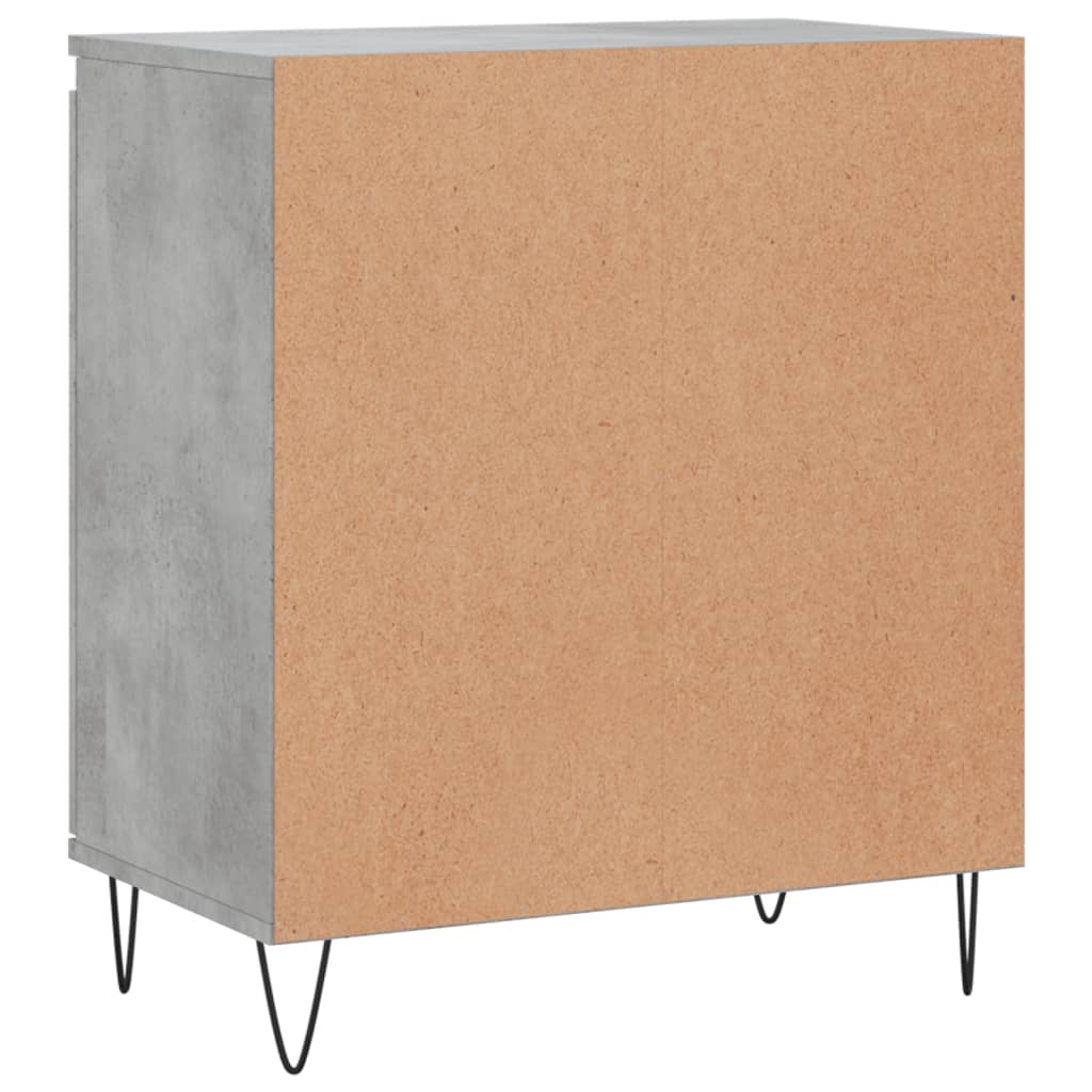 skænk 60x35x70 cm konstrueret træ betongrå