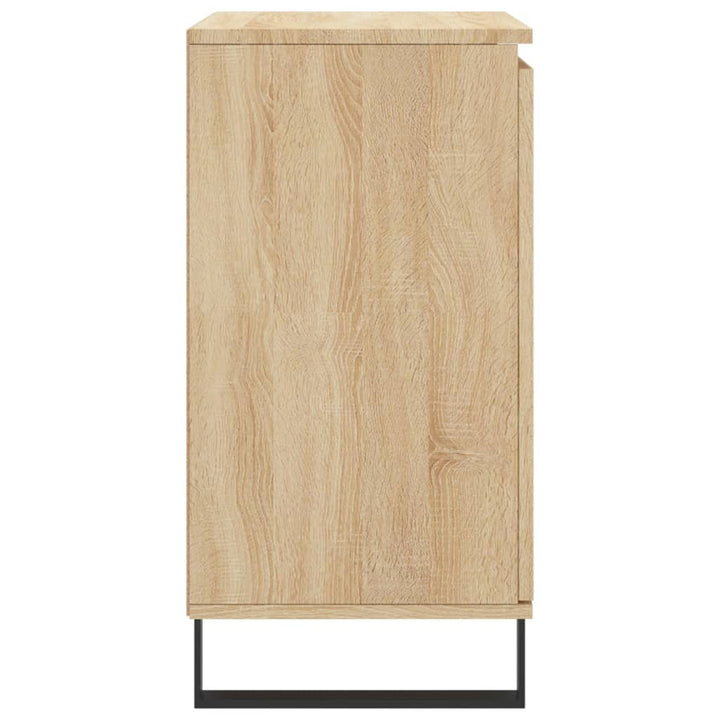 skænk 60x35x70 cm konstrueret træ sonoma-eg