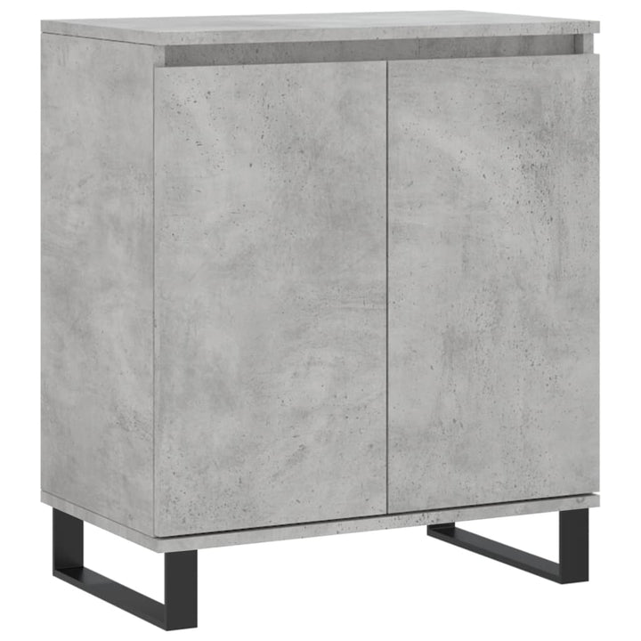 skænk 60x35x70 cm konstrueret træ betongrå