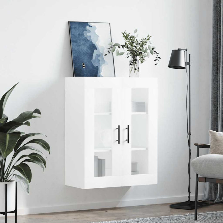 væghængt skab 69,5x34x90 cm hvid