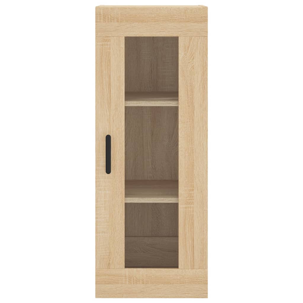 vægskab 34,5x34x90 cm sonoma-eg