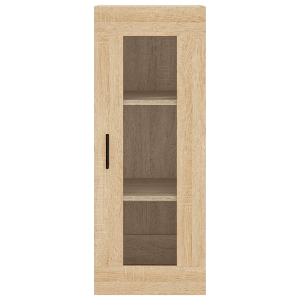 vægskab 34,5x34x90 cm sonoma-eg