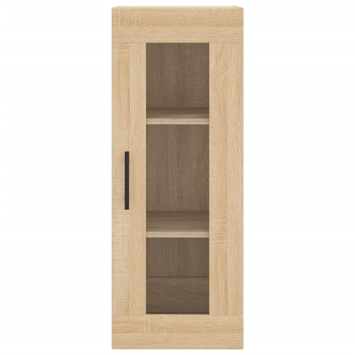 vægskab 34,5x34x90 cm sonoma-eg