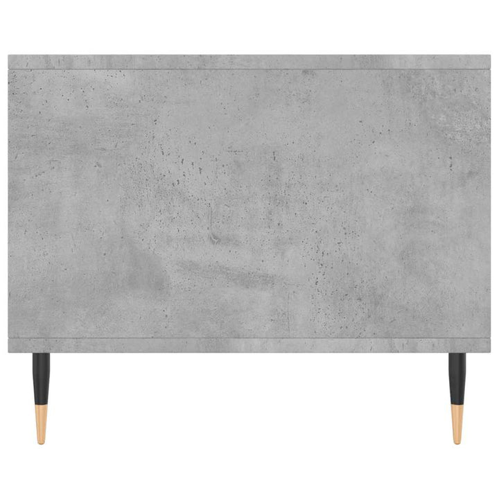 sofabord 90x50x40 cm konstrueret træ betongrå