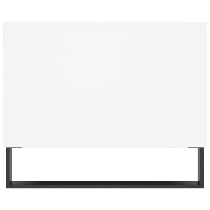 sofabord 90x50x40 cm konstrueret træ hvid