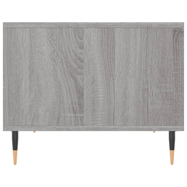 sofabord 60x50x40 cm konstrueret træ grå sonoma-eg