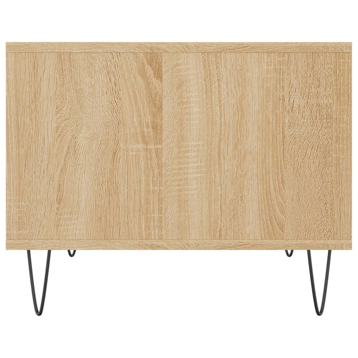 sofabord 60x50x40 cm konstrueret træ sonoma-eg