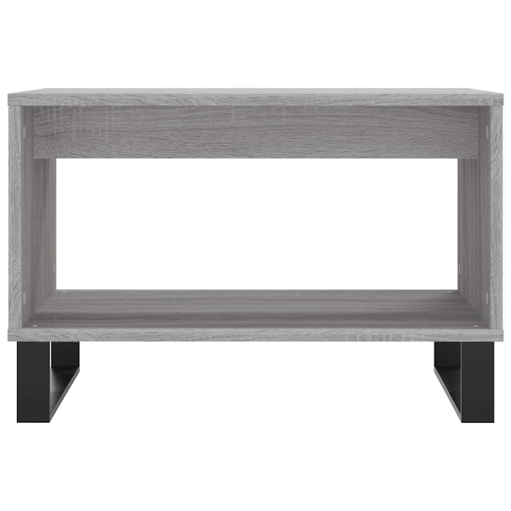 sofabord 60x50x40 cm konstrueret træ grå sonoma-eg