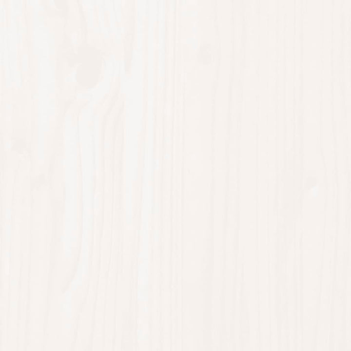 sengeramme til juniorseng m. skuffer 90x200 cm massivt fyr hvid