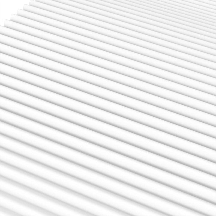 daybed med madras 90x190 cm stof lysegrå