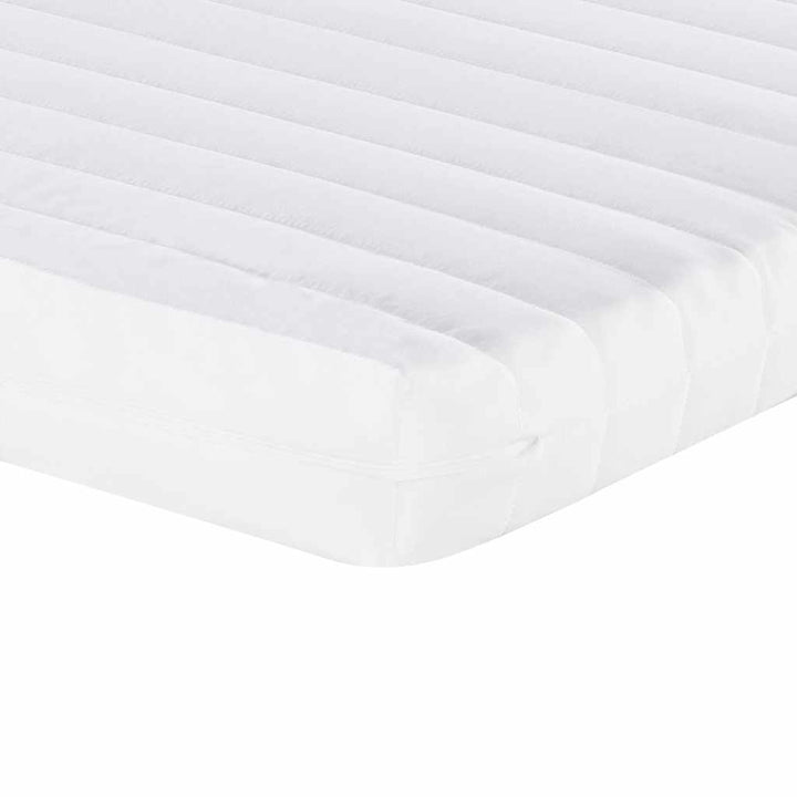 daybed med udtræk og skuffer 80x200 cm stof blå