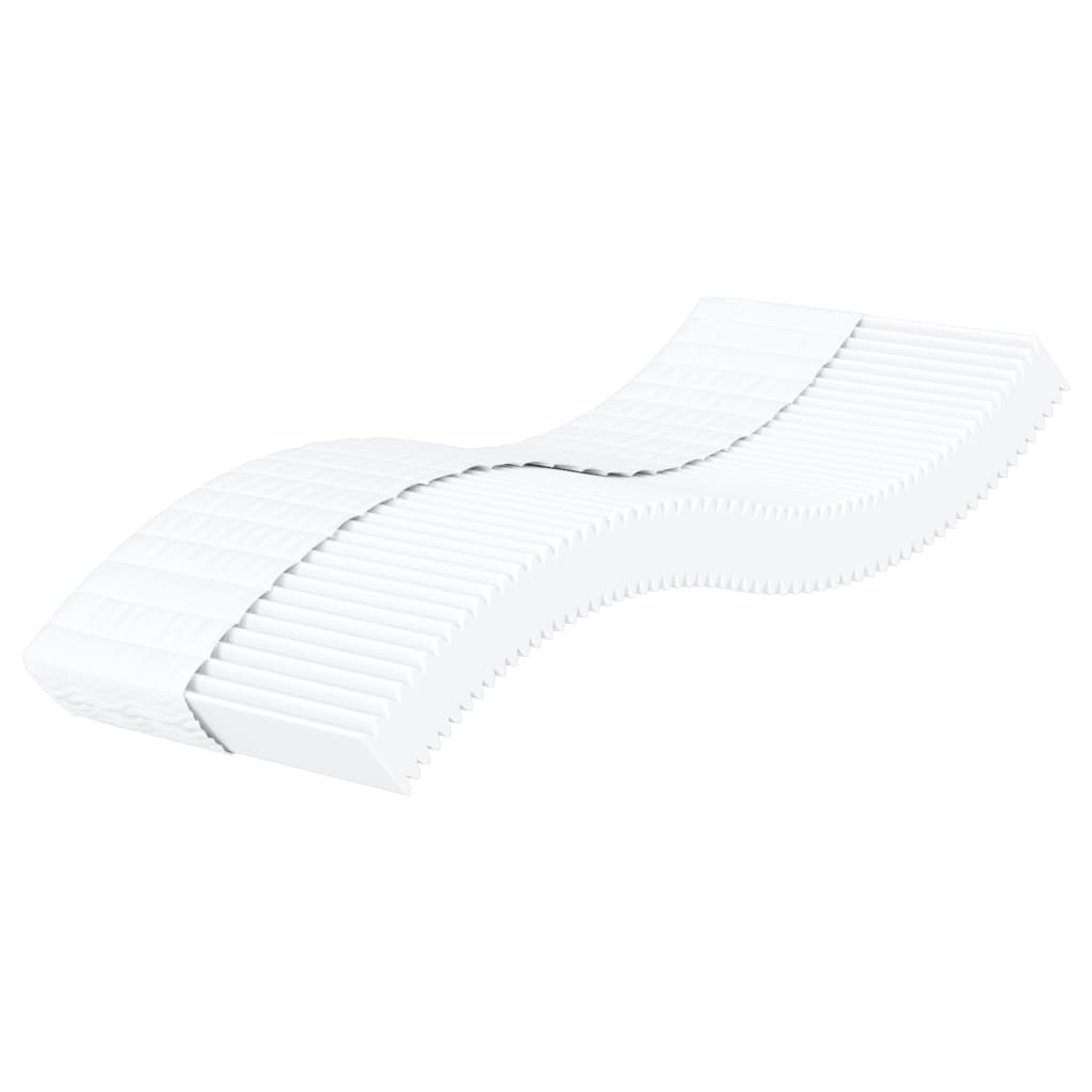 daybed med madras 90x190 cm stof lysegrå