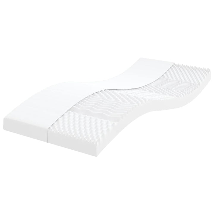 daybed med udtræk og madras 80x200 cm velour lyserød
