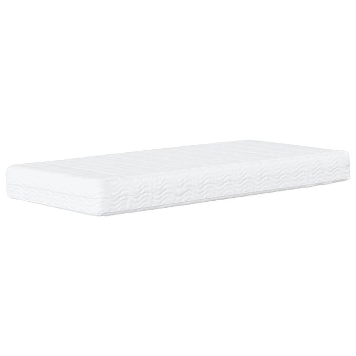 daybed med madras 90x200 cm velour mørkegrøn