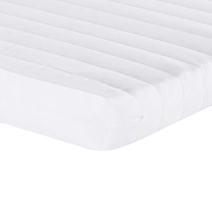 daybed med udtræk og madras 80x200 cm velour blå