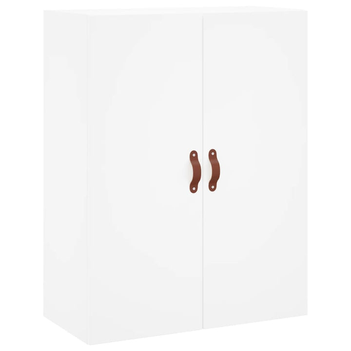 højskab 69,5x34x180 cm konstrueret træ hvid