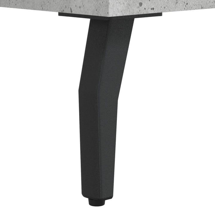 højskab 69,5x34x180 cm konstrueret træ betongrå