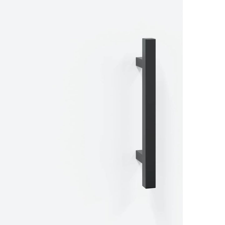 højskab 69,5x34x180 cm konstrueret træ hvid