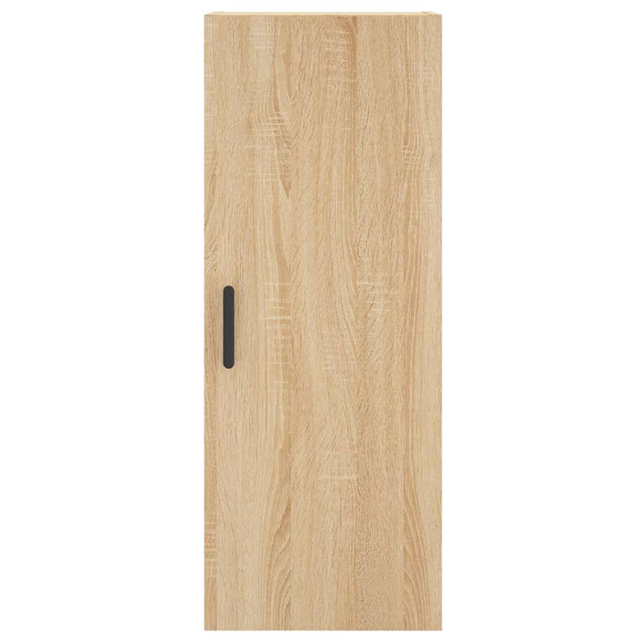 skab 34,5x34x180 cm konstrueret træ sonoma-eg