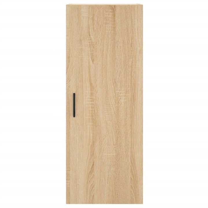 skab 34,5x34x180 cm konstrueret træ sonoma-eg