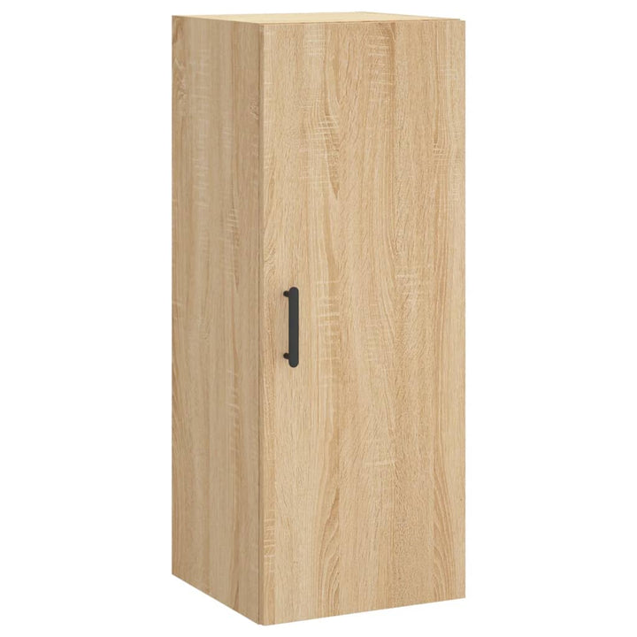 skab 34,5x34x180 cm konstrueret træ sonoma-eg