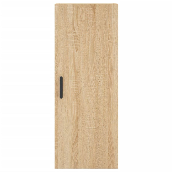 skab 34,5x34x180 cm konstrueret træ sonoma-eg