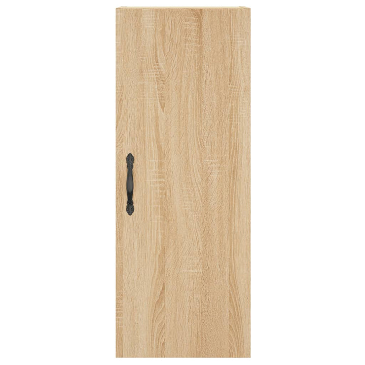 skab 34,5x34x180 cm konstrueret træ sonoma-eg