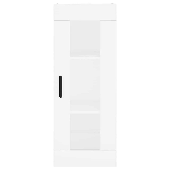 skab 34,5x34x180 cm konstrueret træ hvid