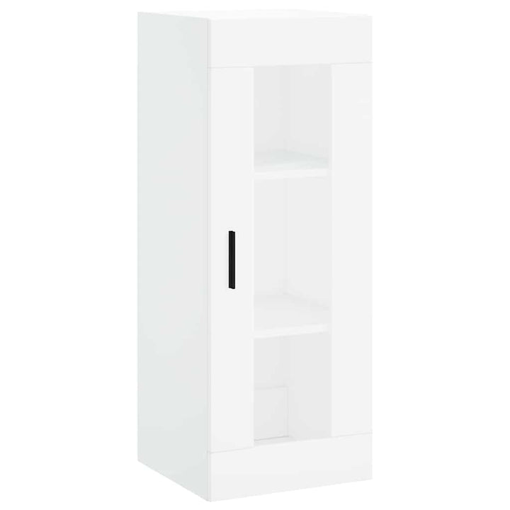 skab 34,5x34x180 cm konstrueret træ hvid