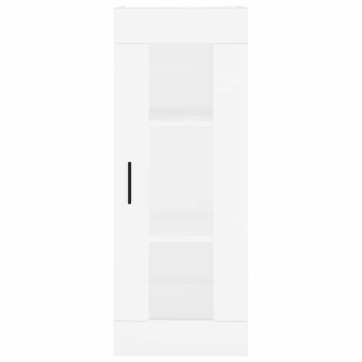 skab 34,5x34x180 cm konstrueret træ hvid