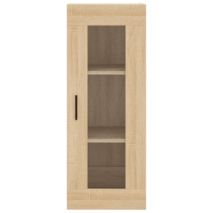 skab 34,5x34x180 cm konstrueret træ sonoma-eg
