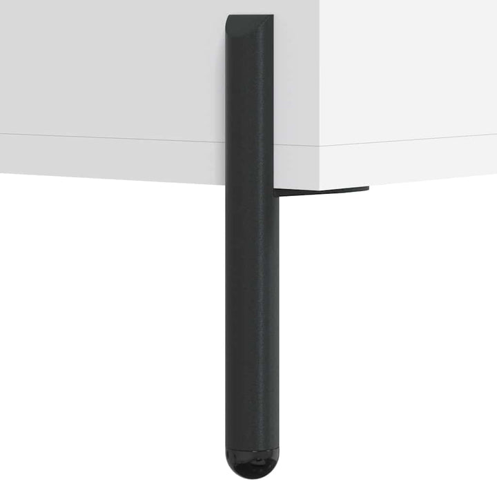 skab 34,5x34x180 cm konstrueret træ hvid