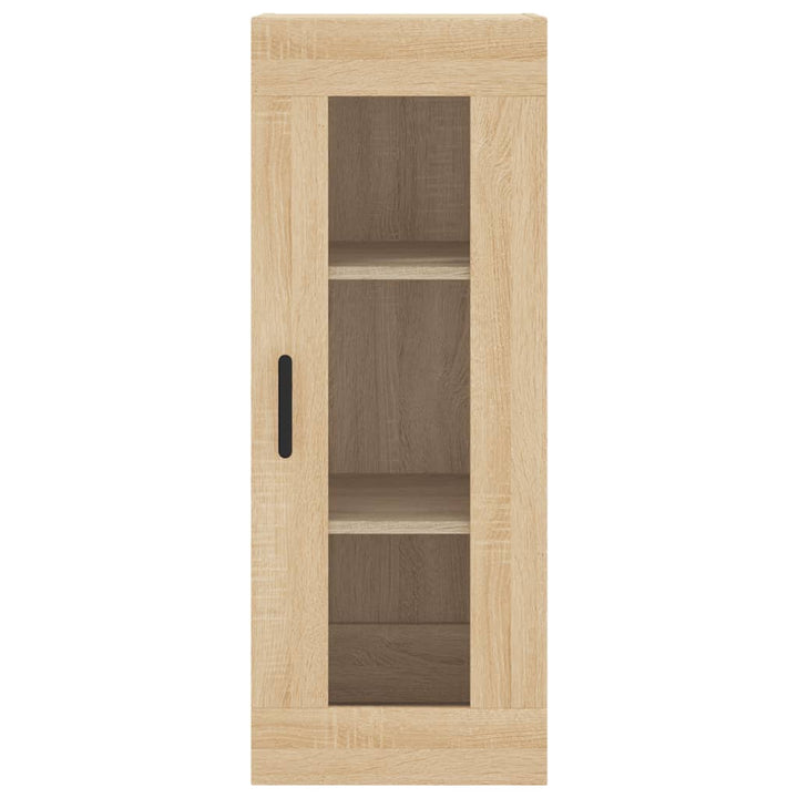 skab 34,5x34x180 cm konstrueret træ sonoma-eg