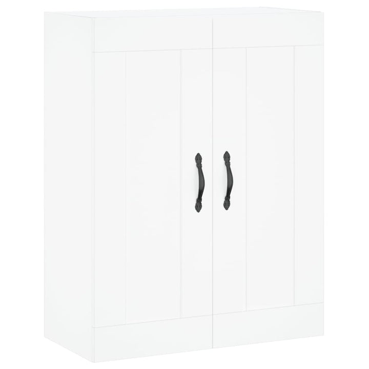 højskab 69,5x34x180 cm konstrueret træ hvid
