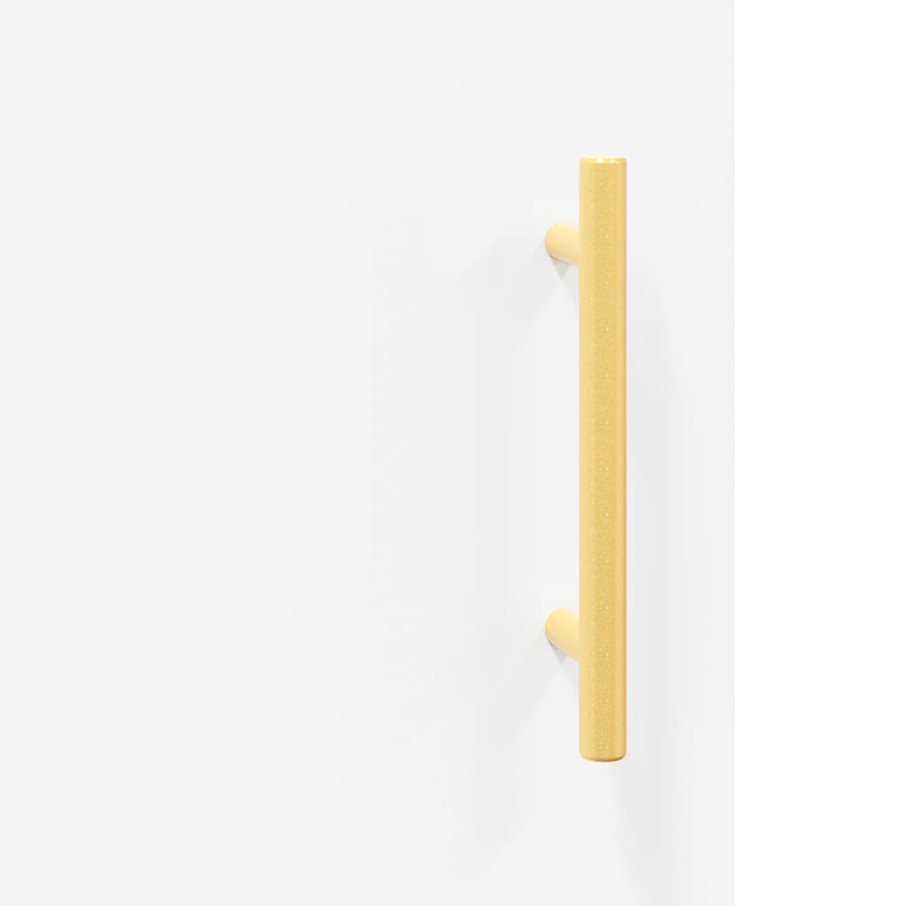 højskab 69,5x34x180 cm konstrueret træ hvid
