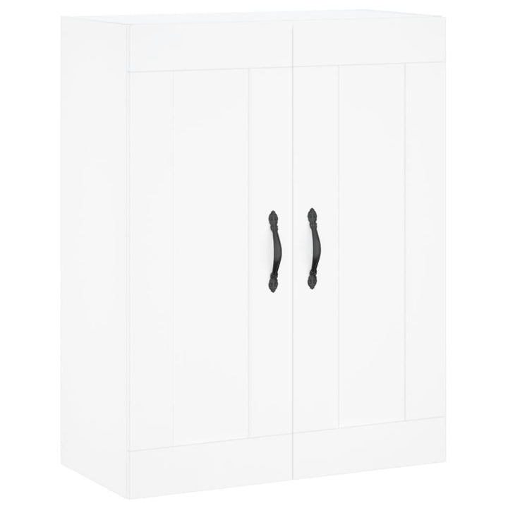 højskab 69,5x34x180 cm konstrueret træ hvid