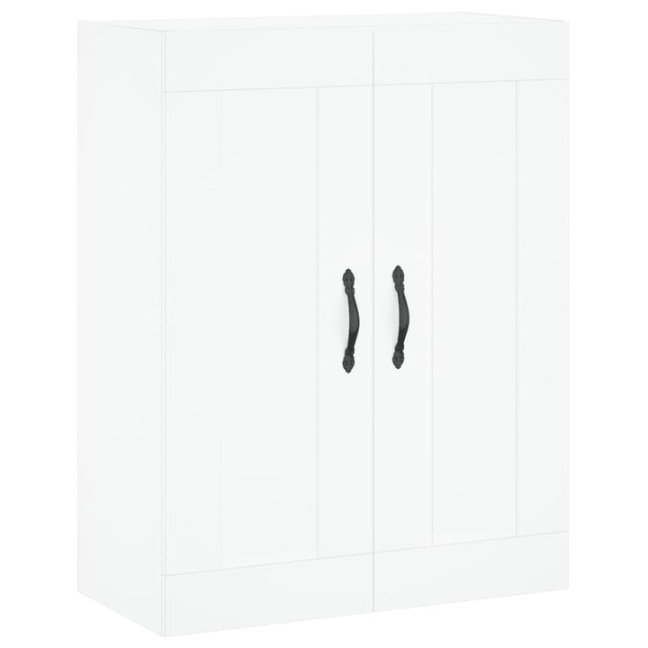 højskab 69,5x34x180 cm konstrueret træ hvid
