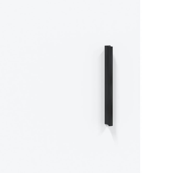højskab 69,5x34x180 cm konstrueret træ hvid