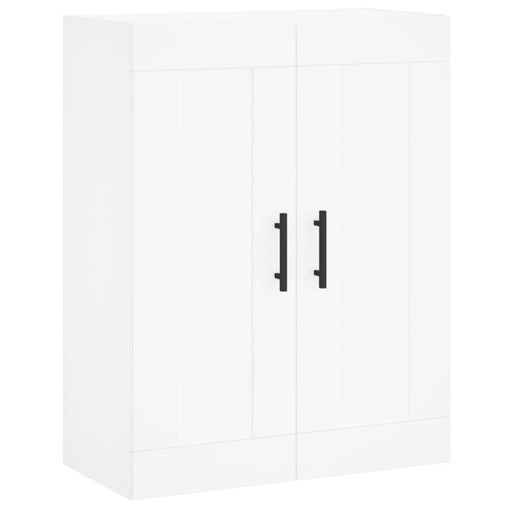 højskab 69,5x34x180 cm konstrueret træ hvid