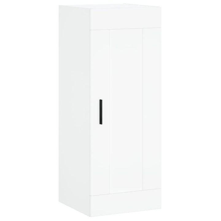 skab 34,5x34x180 cm konstrueret træ hvid