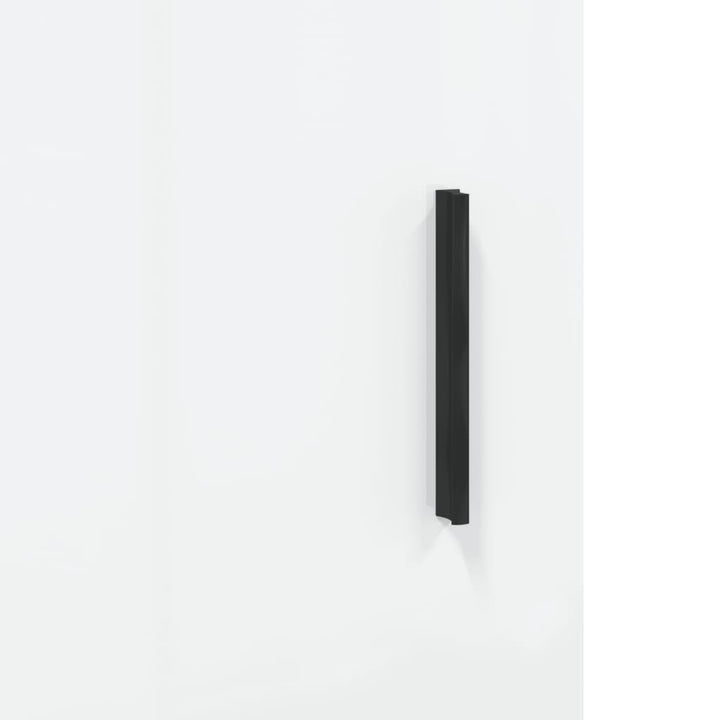 skab 34,5x34x180 cm konstrueret træ hvid