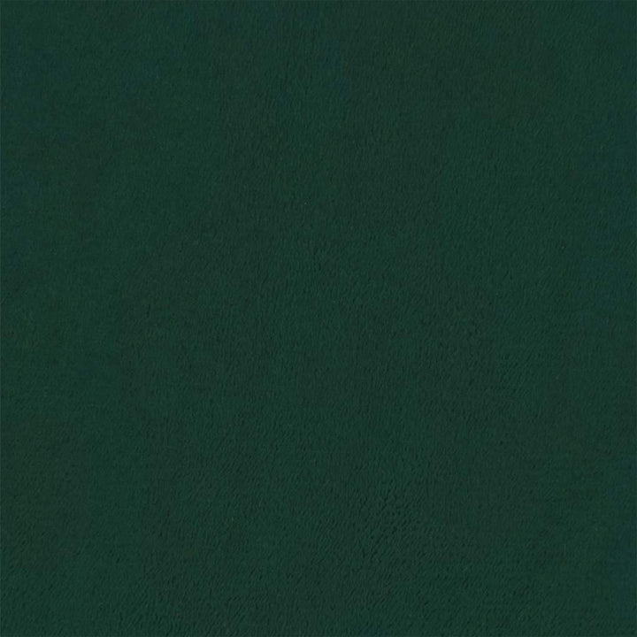 kontinentalseng med madras 80x200 cm fløjl mørkegrøn