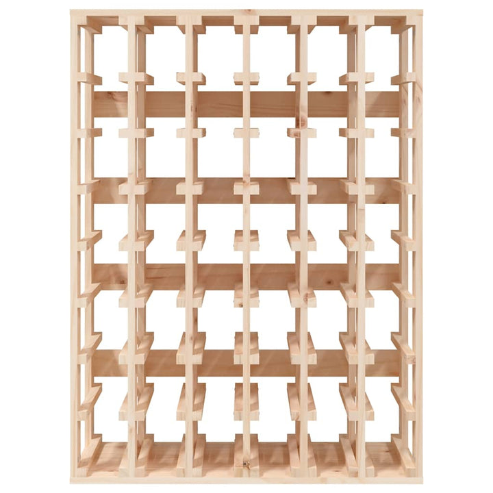 vinreol 70x33x94 cm massivt fyrretræ