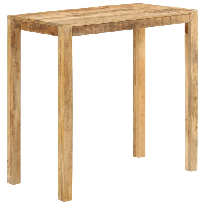 barbord 112x55x108 cm massivt mangotræ