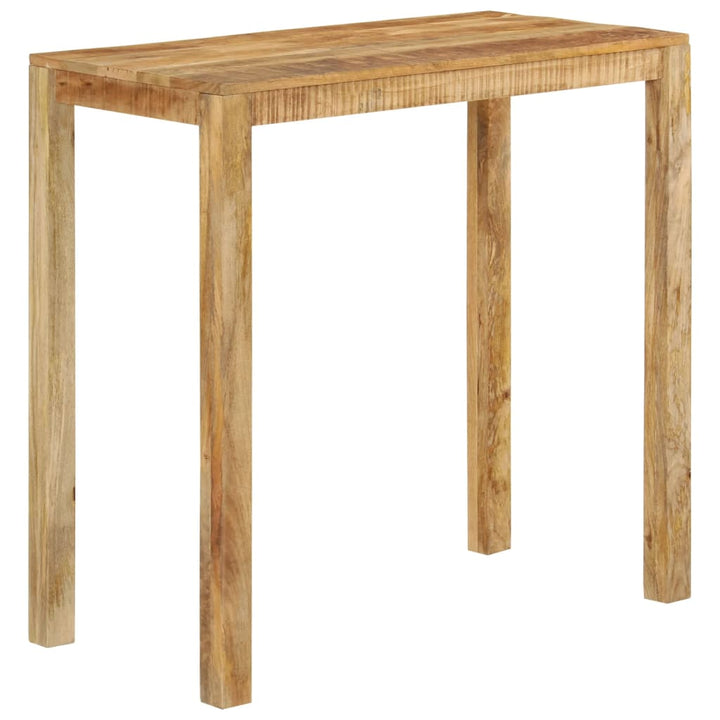 barbord 112x55x108 cm massivt mangotræ